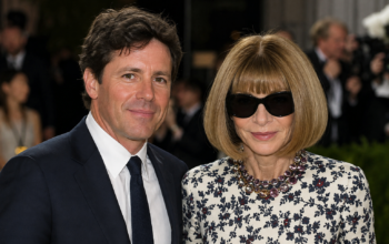 Tom Kennedy and Anna Wintour