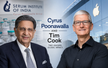 cyrus poonawalla and tim cook