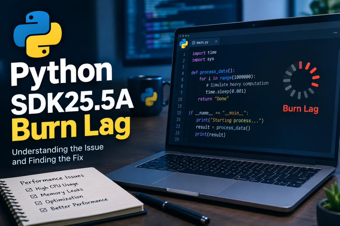 Python SDK25.5A Burn Lag