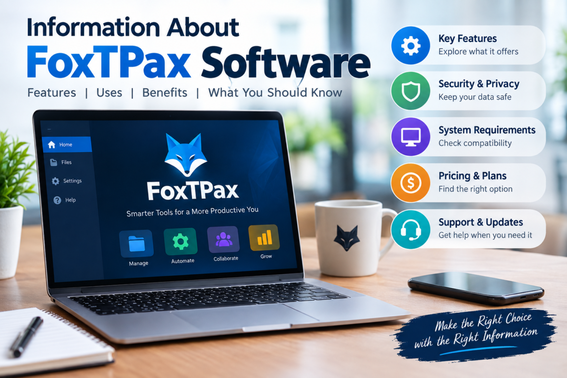 information about foxtpax software